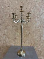 Gouden Kandelaar 5-armig - 102cm, Ophalen, Nieuw, 75 cm of meer, Kandelaar