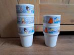 5 vintage melkmokken Jan Jans en de kinderen Blue Band, Huis en Inrichting, Keuken | Servies, Ophalen of Verzenden, Gebruikt, Overige stijlen