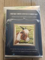 Borduur pakket kussen met geitje geit, Hobby en Vrije tijd, Borduren en Borduurmachines, Ophalen of Verzenden, Nieuw, Borduurpakket