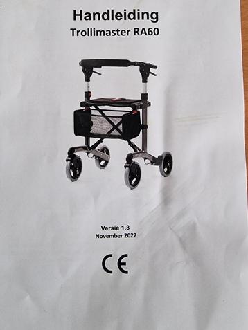 rollator merk Trollimaster type RA 60 beschikbaar voor biedingen