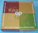 Kaarten op tafel vragen over geloof kerk - geloofsvragen, Drie of vier spelers, Ophalen of Verzenden, Zo goed als nieuw