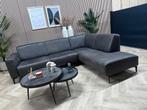ZGAN De Bommel Hoekbank Microleer - Antraciet - 271 x 208, Huis en Inrichting, Banken | Bankstellen, Ophalen, 250 tot 300 cm, -