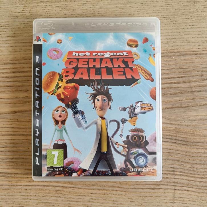 Het Regent Gehaktballen - PS3, Spelcomputers en Games, Games | Sony PlayStation 3, Gebruikt, Avontuur en Actie, 1 speler, Vanaf 7 jaar