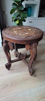 Vintage/antieke Afrikaanse Olifanten bijzettafel, Ophalen