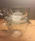 Pickwick Glazen Kop en Theepot, Huis en Inrichting, Keuken | Servies, Ophalen of Verzenden, Overige stijlen, Kop(pen) en/of Schotel(s)