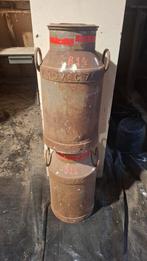 Twee melkbussen van Novac Oosterzee, Ophalen