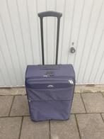 1 Samsonite soft case / trolley - BLAUW - izgst, 45 tot 55 cm, Minder dan 50 cm, Ophalen of Verzenden, Zo goed als nieuw