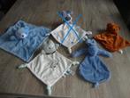 4 Verschillende Baby knuffeldoekjes, Ophalen of Verzenden, Zo goed als nieuw, Overige typen