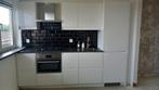 IKEA VOXTORP greeploze keuken hooglans wit: incl. apparatuur, Huis en Inrichting, Keuken | Complete keukens, Gebruikt, Wit, Ophalen