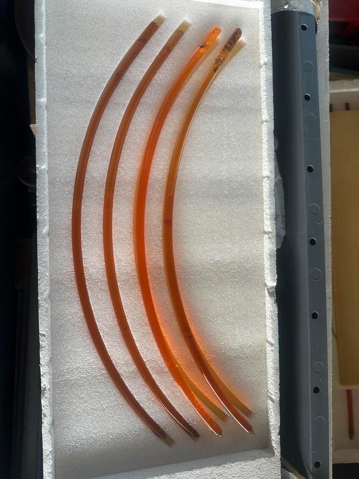 Wurlitzer 1015 : 2 sets grote bocht bubbelbuizen, Verzamelen, Automaten | Jukeboxen, Zo goed als nieuw, Wurlitzer, Ophalen