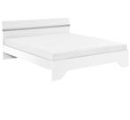 Bed 160/200 incl twee lattenbodems 80/200, Huis en Inrichting, Slaapkamer | Bedden, Ophalen, Overige materialen, Wit, Tweepersoons