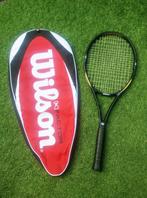 Wilson PWS Highbeam series 95 Gold Medal tennisracket L4 Zwa, Sport en Fitness, Tennis, Gebruikt, L4, Ophalen of Verzenden, Wilson