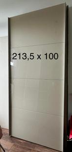 2 Kastdeuren - 213,5 x 100 cm GRATIS, Huis en Inrichting, Kasten | Kledingkasten, Ophalen, Overige materialen, Gebruikt, 200 cm of meer