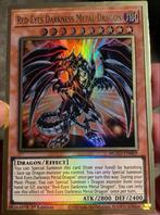 Yu-Gi-Oh! Red Eyes Darkness Metal Dragon MGED 1st Edition !, Hobby en Vrije tijd, Verzamelkaartspellen | Yu-gi-Oh!, Verzenden