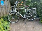 Stoere tiener fiets met kratdrager, Fietsen en Brommers, Fietsen | Heren | Herenfietsen, Gebruikt, Versnellingen, Ophalen of Verzenden