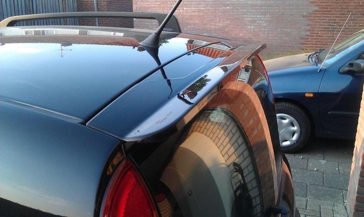 Dakspoiler oa Fiat Panda Seicento Cinquecento pasvorm zwart, Auto diversen, Tuning en Styling, Ophalen of Verzenden
