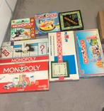 Verschillende (oude) monopolyspellen, Hobby en Vrije tijd, Ministeck, Ophalen of Verzenden, Gebruikt