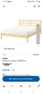 Ikea tarva bedframe, Ophalen, Tweepersoons, Zo goed als nieuw, 160 cm