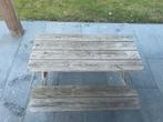 Houten Kinderpicknicktafel 98x94x50, Gebruikt, Rechthoekig, Hout, Ophalen