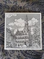 Wandtegel stadhuis Franeker mosa, Ophalen