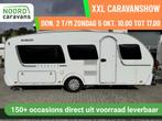 Dethleffs Tourist 460 MOVER + ENKELE BEDDEN ZITHOEK, Caravans en Kamperen, Caravans, Bedrijf, Tot en met 4, 1000 - 1250 kg, Dethleffs