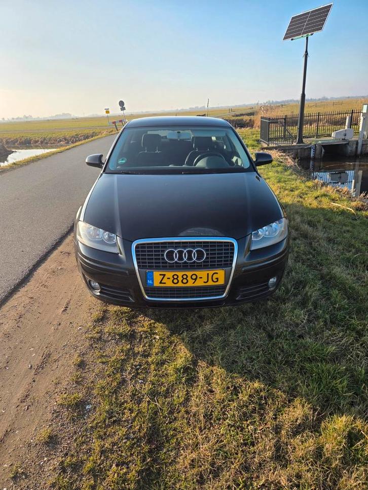 Audi 2007 Zwart, Auto's, Audi, A3, ABS, Airbags, Airconditioning, Alarm, Android Auto, Apple Carplay, Bluetooth, Boordcomputer