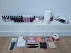 Pink Gellac Set - Zo goed als nieuw!, Ophalen of Verzenden, Zo goed als nieuw, Handen en Nagels, Toebehoren