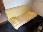 Ikea bedbank 160x205 geel, Huis en Inrichting, Slaapkamer | Slaapbanken, Gebruikt, Overige kleuren, Tweepersoons, Ophalen of Verzenden