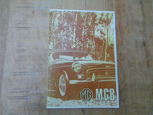MGB Cabriolet - Coupe Handleiding Instructieboek Nederlands, Auto diversen, Handleidingen en Instructieboekjes, Verzenden