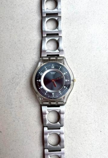 Vintage Swatch horloge met nieuwe batterij beschikbaar voor biedingen