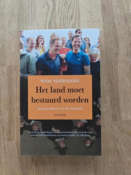 Wim Voermans - Het land moet bestuurd worden, Boeken, Politiek en Maatschappij, Zo goed als nieuw, Nederland, Ophalen of Verzenden