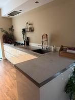 Betonnen keukenblad, Huis en Inrichting, Keuken | Complete keukens, Ophalen, Gebruikt, Grijs, Overige materialen