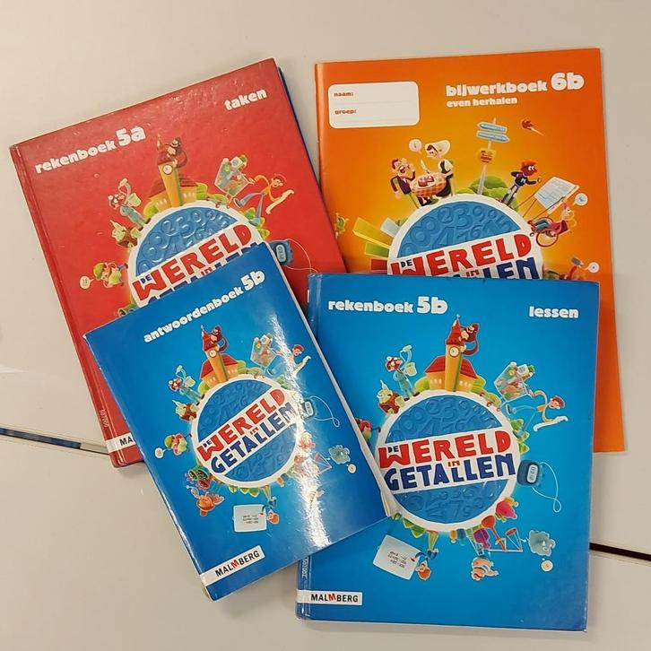 Wereld in getallen (4), Boeken, Schoolboeken, Nieuw, Overige vakken, Overige niveaus, Ophalen of Verzenden