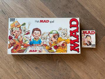 MAD spel  en MAD kaartspel vintage parker beschikbaar voor biedingen