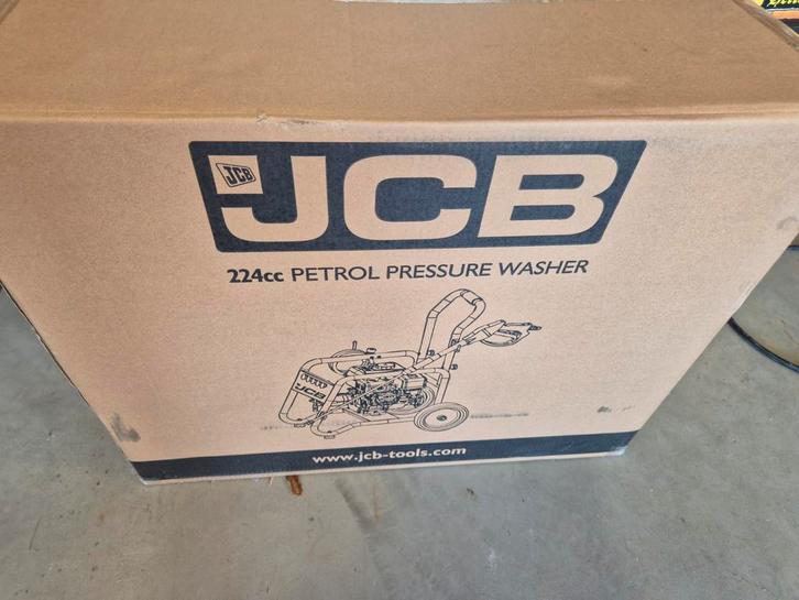 JCB Hogedrukreiniger - Nieuw in doos!, Tuin en Terras, Hogedrukreinigers, Nieuw, Benzine, Met regelbare waterdruk, Ophalen of Verzenden