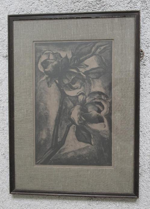 Litho Dobbenburgh Magnolia, Antiek en Kunst, Kunst | Litho's en Zeefdrukken, Verzenden