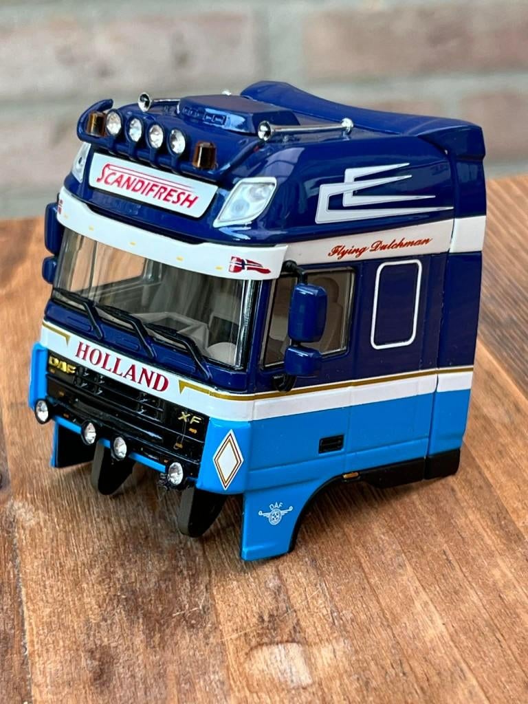 WSI Daf SSC Scandifresh  Cabine, Hobby en Vrije tijd, Modelauto's | 1:50, Ophalen of Verzenden, Zo goed als nieuw, Bus of Vrachtwagen