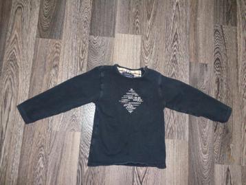 zwarte jongens/meisjeslongsleeve van BURBERRY ( maat 3/98 )  beschikbaar voor biedingen