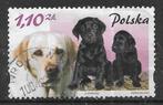 295-25 Polen 2003 / Honden - Puppies, Verzenden, Polen, Gestempeld