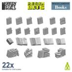 Scenery 3D Printed Set - Resin Books 2012 Dungeons, Verzenden, Nieuw, Historisch, ES