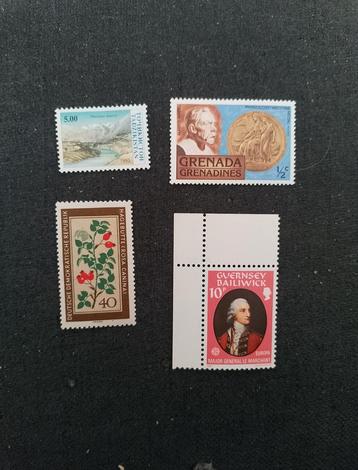 Diverse Collectie  Postzegels beschikbaar voor biedingen