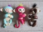 3 Fingerlings, zo grappige aapjes met geluid en beweging, Ophalen of Verzenden, Zo goed als nieuw, Jongen of Meisje