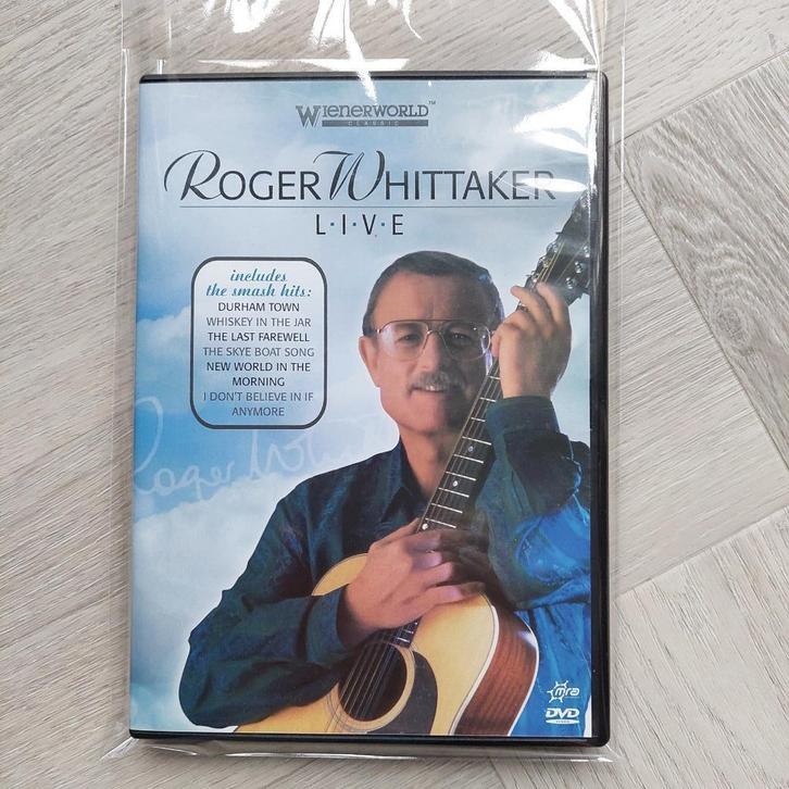 Roger Whittaker / L I V E, Nieuwstaat, Cd's en Dvd's, Dvd's | Muziek en Concerten, Zo goed als nieuw, Muziek en Concerten, Alle leeftijden