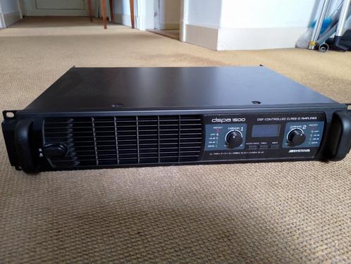 JB systems DSPA-1500 versterker, Audio, Tv en Foto, Versterkers en Receivers, Zo goed als nieuw, Stereo, 120 watt of meer, Overige merken