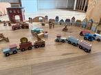 Houten trein met veel extra’s - Little Dutch, Kinderen en Baby's, Speelgoed | Houten speelgoed, Ophalen, Gebruikt, Overige typen