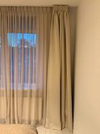 Vitrage & overgordijnen te koop zgn, Huis en Inrichting, Stoffering | Gordijnen en Lamellen, Ophalen of Verzenden, Zo goed als nieuw