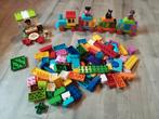 Grote verzameling Lego Duplo bouwstenen incl. trein en pizza, Ophalen of Verzenden, Zo goed als nieuw, Overige merken