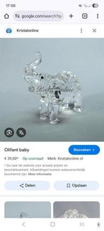 Swarovski baby olifantje, Ophalen of Verzenden, Zo goed als nieuw