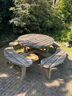 Picknick tafel, Tuin en Terras, Verzenden, Zo goed als nieuw, Rond