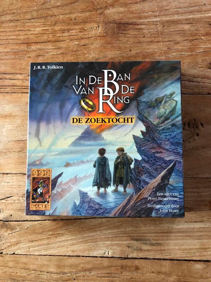 Bordspel In de Ban van de Ring: De Zoektocht, Hobby en Vrije tijd, Gezelschapsspellen | Bordspellen, Zo goed als nieuw, Een of twee spelers